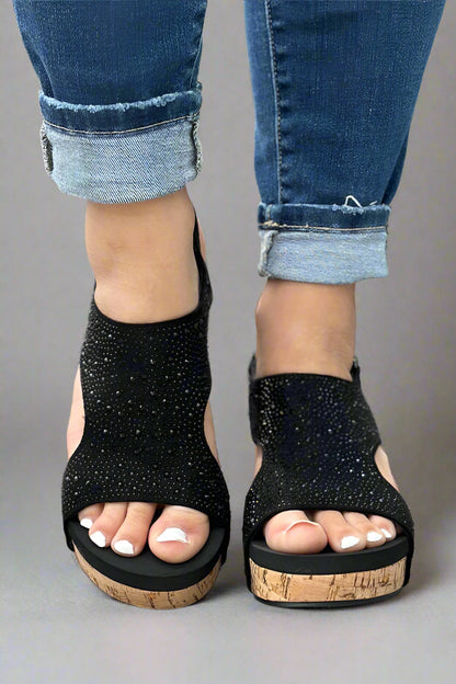 Casual ortopedice adaptate vara Wedge