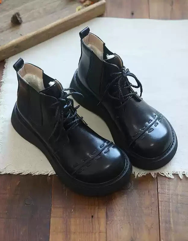 Cizme de iarnă de susținere elegante și detaliate
