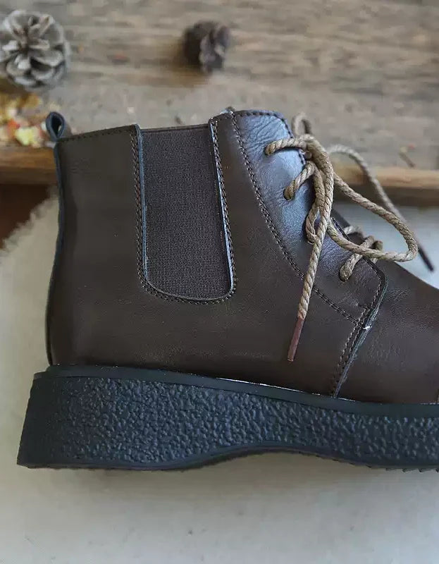 Cizme de iarnă de susținere elegante și detaliate