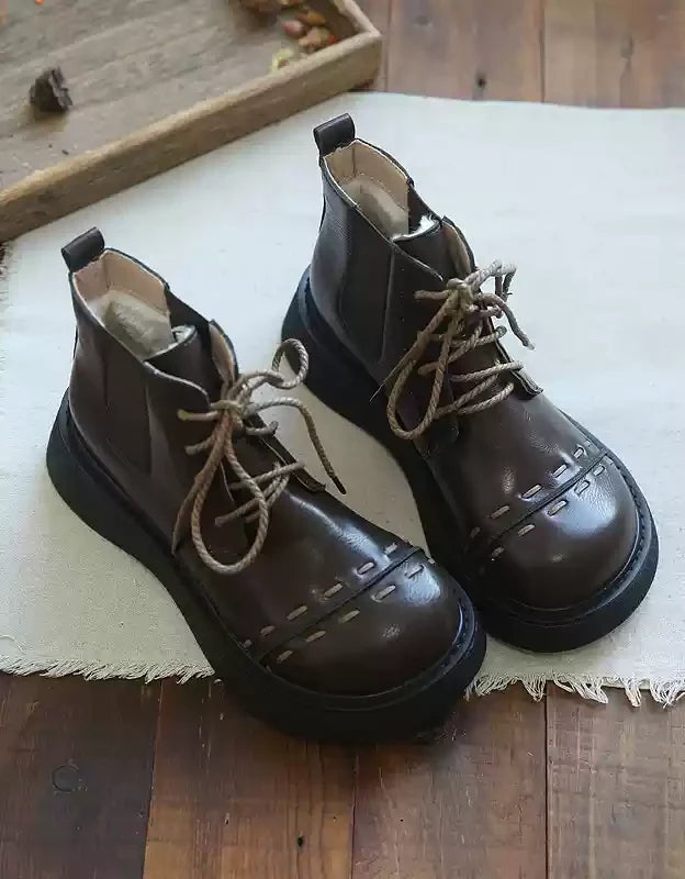 Cizme de iarnă de susținere elegante și detaliate