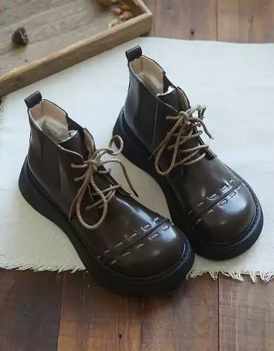 Cizme de iarnă de susținere elegante și detaliate