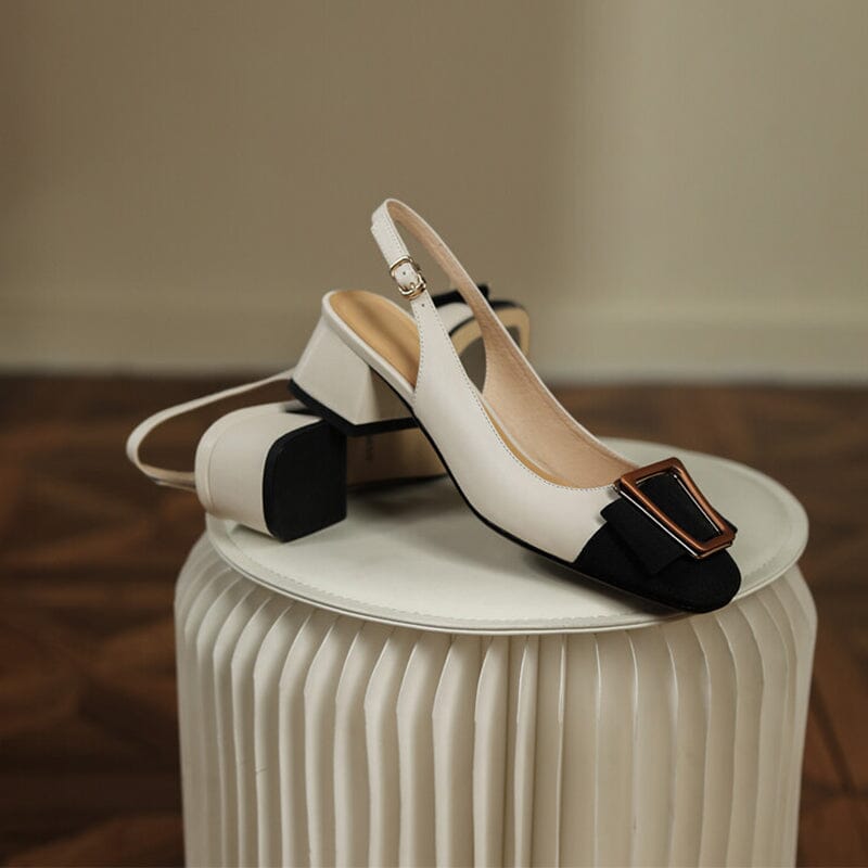 Pantofi de vară de susținere eleganți și detaliați