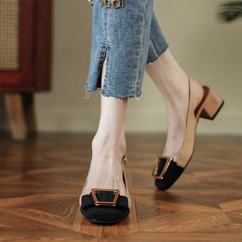 Pantofi de vară de susținere eleganți și detaliați