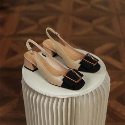 Pantofi de vară de susținere eleganți și detaliați