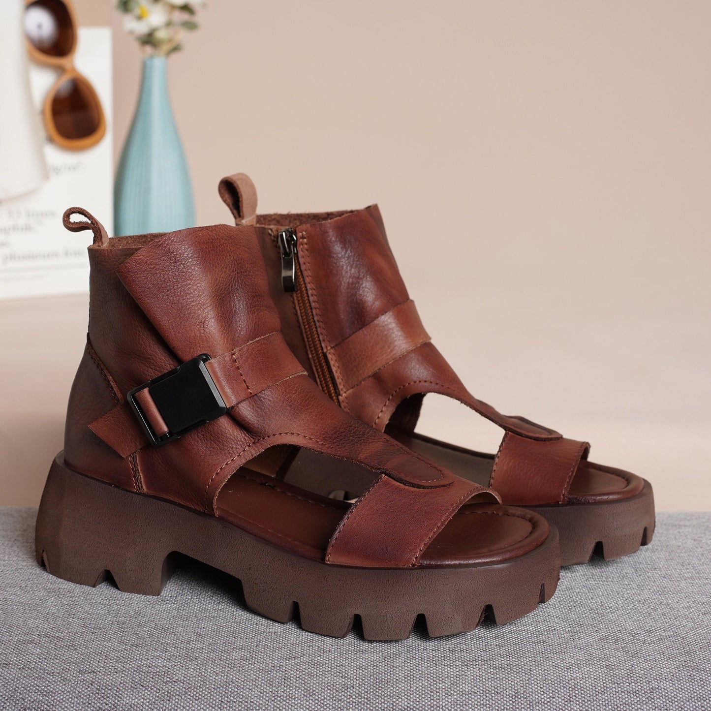 Sandale de vară ortopedice confortabile și elegante