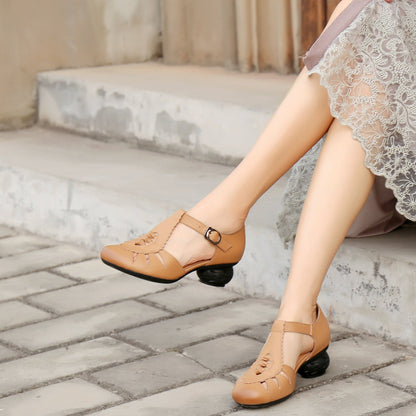 Sandale de vară de susținere elegante și detaliate