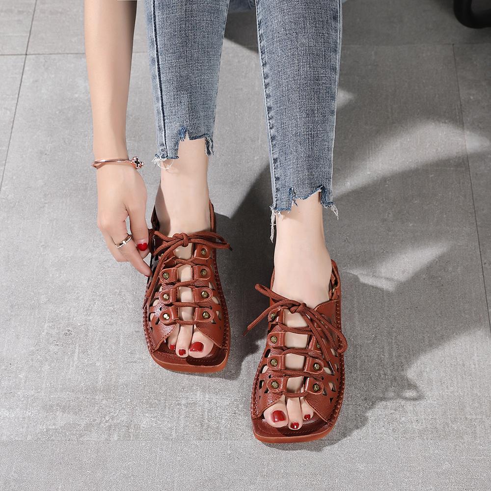 Sandale de vară ortopedice confortabile și elegante
